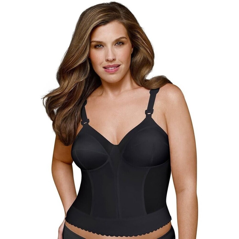 Exquisite Form Fully 5107532 Posture Longline Bra Black Sz 40DD NWT - Picture 2 of 16